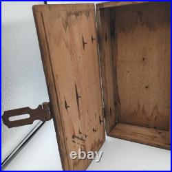 Antique Wooden Continental Tobacco Co. Sorg Middletown Ohio 1901 Cigar Box