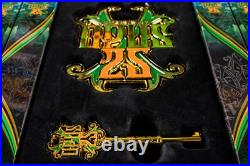 Arturo Fuente Opus X 25th Cigar Box Humidor / Golden Key / Golden Medallion