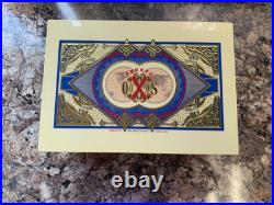 Arturo Fuente Opus X Society Global Collection Humidor, Blue & Creme, New In Box