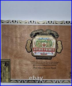 Arturo Fuente Wooden Cigar Box Humidor Collectible Premium Tobacco Box