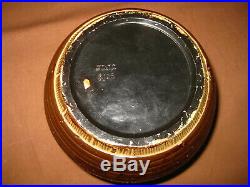 Austrian Terracotta Jm Johann Maresch Tobacco Pot Jar Box Case Humidor Boy 1890