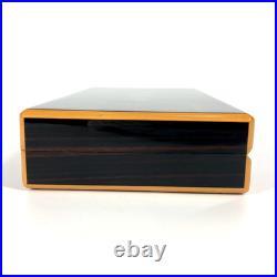 Auth Louis Vuitton M58565 Coffret de Voyage Mahogany Cigar Humidor Box Used JP