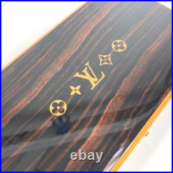 Auth Louis Vuitton M58565 Coffret de Voyage Mahogany Cigar Humidor Box Used JP