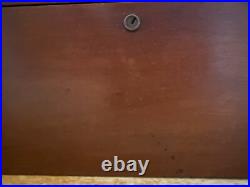 Beautiful Antique Wooden Humidor Box NO KEY