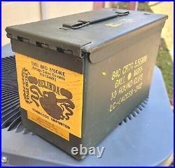 Belinda Ammo Can Cigar Humidor 5.56 mm Surplus Ammunition Box Humidor Ammo CRTG