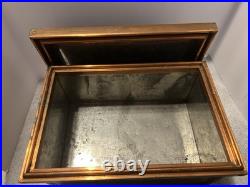 Benson & Hedges Metal Copper Cigar Box Lining 1919 Antique Metal 13.5L 9 W 7