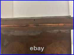 Benson & Hedges Metal Copper Cigar Box Lining 1919 Antique Metal 13.5L 9 W 7