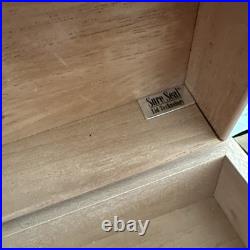 Bespoke CIGAR HUMIDOR New Open Box With Humidifier And Hygrometer