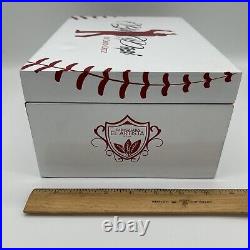 Big Papi DAVID ORTIZ Humidor Cigar Box Red Sox Holds 50 Tabacalera El Artista