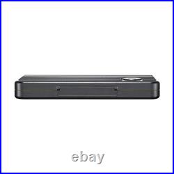 Black Metal Cigar Case Travel Humidor 5CT Cigarette Holders Tobacco Box Storage