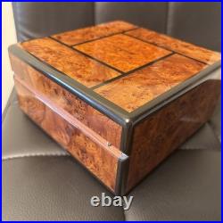 Blancpain Wooden Watch Box / Convertible Cigar Humidor Luxury Display Case