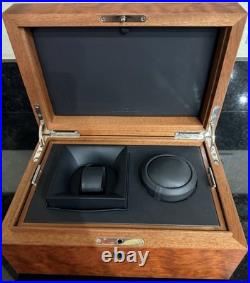 Blancpain Wooden Watch Box with Watch Winder And Converts To Cigars Humidor