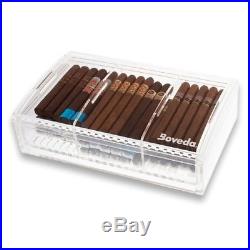 Boveda Large Acrylic Cigar Humidor Box