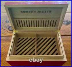 Brand New Romeo y Julieta Cigar Humidor Free Shipping