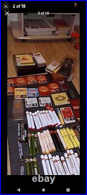 Bulk Lot Of EMPTY Vintage Cigar Packs Boxes Tins/ Keyring / Cases / Humidor All