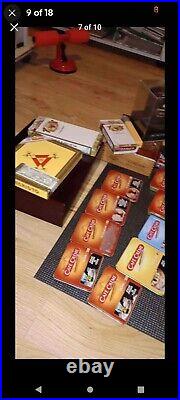 Bulk Lot Of EMPTY Vintage Cigar Packs Boxes Tins/ Keyring / Cases / Humidor All