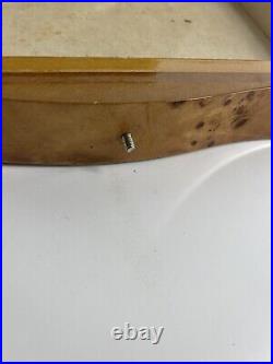 Burl Maple Lacquered Wood Humidor High Quailty Box Vintage Gift Decor