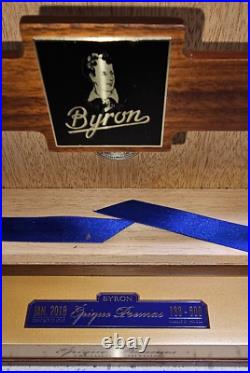 Byron Epique Poemas Limited Edition Numbered Cigar Humidor New