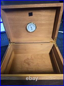 CAO CX2 Cigar Humidor Brown Leather Cigar Box Limited Edition EMPTY