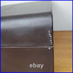 CAO CX2 Cigar Humidor Brown Leather Cigar Box Limited Edition Smoking EMPTY CAO CX2 Cigar Humidor Brown Leather Cigar Box Limited Edition Smoking EMPTY