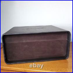 CAO CX2 Cigar Humidor Brown Leather Cigar Box Limited Edition Smoking EMPTY CAO CX2 Cigar Humidor Brown Leather Cigar Box Limited Edition Smoking EMPTY