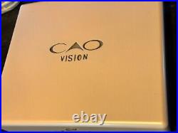 CAO Vision Epiphany Cigar Travel Humidor Blue LED Lights white empty works