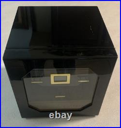 CIGAROL Elegant Cigar Humidor Cabinet 100 Count Digital Hygrometer & Cedar Trays