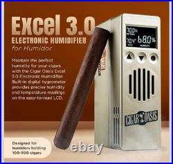 CIGAR OASIS Excel 3.0 with WiFElectric Electronic Humidifier New Open Box