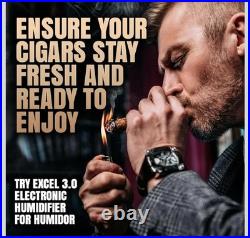 CIGAR OASIS Excel 3.0 with WiFElectric Electronic Humidifier New Open Box