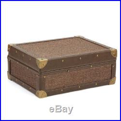 COHIBA Classic Cedar Wood Cigar Case Humidor Box Humidifier Hyrgrometer 70 Count