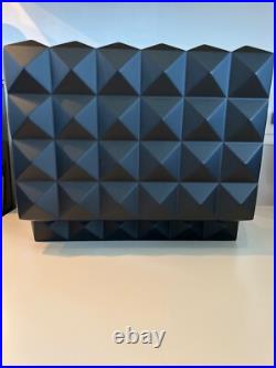COLIBRI QUASAR DESKTOP 40-45 BLACK CIGAR HUMIDOR Original Packaging NEW in BOX