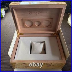 CUERVO Y SOBRINOS Original Wooden Humidor Cigar Box Watch Presentation Case