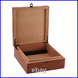 Cedar Humidor HandMade ScratchResistant Cigar Box With Partition Humidifier