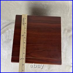 Cedar Wood 3 Drawer Cigar Humidor Cabinet Capacity Box Humidifier