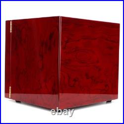 Cedar Wood 4 Drawer Cigar Humidor Cabinet Box With Humidifier Hygrometer