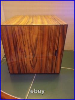 Cedar Wood 4 Drawer Cigar Humidor Cabinet Large Capacity Box Humidifier