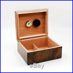 Cedar Wood Cigar Box Humidors With Humidifier hygrometer Classic HL2168