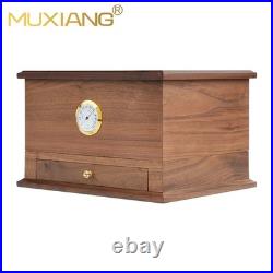 Cedar Wood Cigar Humidor Cabinet Large Capacity Cigar Storage Box Four Layer