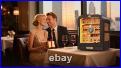 Cedar Wood Cigar Humidor with LED Light, Digital Thermometer & 2 Humidifiers, Ho