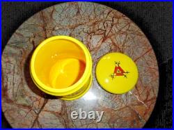 Ceramic Storage Jar Only (no cigars) in faded presentation box