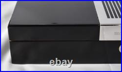 Christofle Black Lacquer and Silver Plate Vintage Cigar Box / Humidor