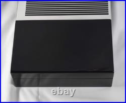 Christofle Black Lacquer and Silver Plate Vintage Cigar Box / Humidor