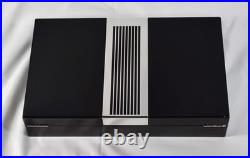 Christofle Black Lacquer and Silver Plate Vintage Cigar Box / Humidor