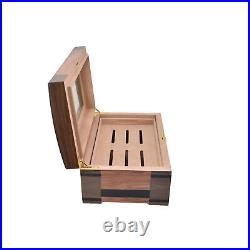 Cigar Box Large Capacity Cigar Storage Box Double Layer Humidor Cigar Box Cigar