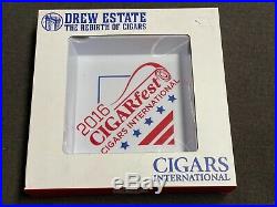 Cigar Bundle-Camacho Travel Case+Drew Estate Ashtray+Cigarfest Humidor