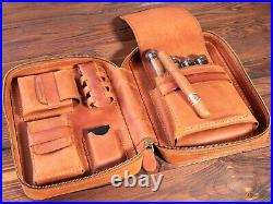 Cigar Case, Cigars Accessories, Personalized Cigar Box, Humidor box, Cigar Holder