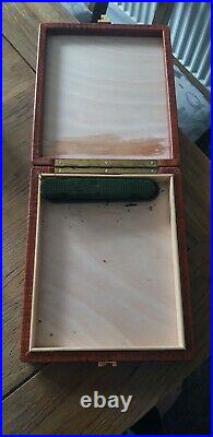 Cigar Humidor Box, Case And Guillotine Vintage bundle