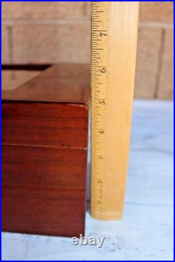 Cigar Humidor Box Wood With Glass & Cedar Hygrometer Cigar Humidor Box Wood With Glass & Cedar Hygrometer
