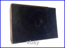 Cigar Humidor Box Wood With Glass & Cedar Hygrometer Nice Cigar Humidor Box Wood With Glass & Cedar Hygrometer Nice