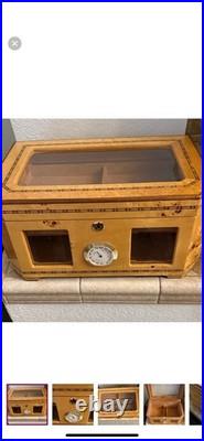 Cigar Humidor Cedar Wood Box